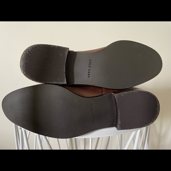 COLE HAAN Rockland Brown Leather Riding Boots SZ 7B. - Picture 5 of 5